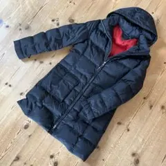 TOMMY HILFIGER ブラックロングダウンコート　Sサイズ