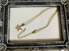 ハンドメイド　ネックレス　星
