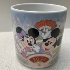 ディズニー　スーベニアカップ　湯飲み　ニューイヤー 2026年　お正月
