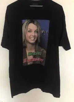 パンクドランカーズ】デヴィ夫人 コラボ Tシャツ XL 黒黄 未使用 半袖 
