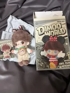 DIMOO WORLD Vinyl Plush Keychain チップとデール