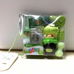 ガチャ詰めポーチ　ディモ　緑　つめつめタイプ