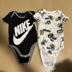 2枚セット　Nike ボディスーツ ロンパース　半袖