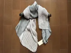 美品 PLEATS PLEASE プリーツ スカーフ オフホワイト 日本製 - メルカリ