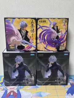 呪術廻戦 Luminasta フィギュア 4体セット 五条・スクナ・12時価格 呪術廻戦 Luminasta フィギュア 4体セット 五条・スクナ・18時価格