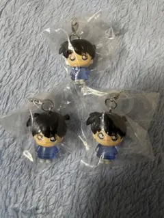 名探偵コナン めじるしアクセサリー 工藤新一 3個セット