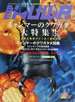 BE KUWA 2009年3月号 No.30 ミャンマーのクワガタ大特集
