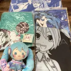 初音ミク　ナップサック　マフラータオル　ぬいぐるみ　平成レトロ　まとめ売り
