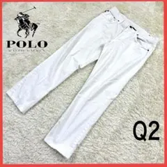 送料無料！ ポロラルフローレン レアカラー ゆるたぼ 00s ホワイト パンツ