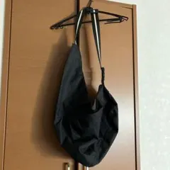黒 ストライプ付き スリングキャリーバッグ　犬用