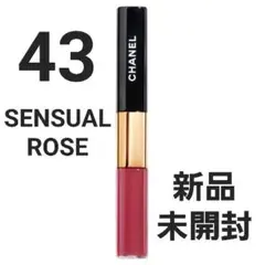 新品 CHANEL ルルージュデュオウルトラトゥニュ 43 センシュアルローズ