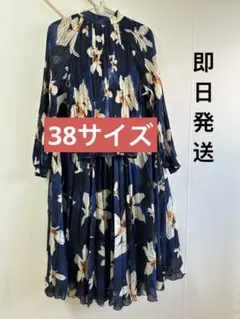 コルコバード　カラーシフォンブラウス　セットアップのサムネイル