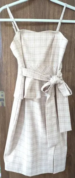 ロイヤルパーティ チェック柄ワンピース