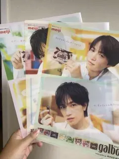 中島健人 菊池風磨 ガルボ クリアファイル