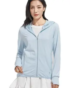 ラッシュガード レディース 「UVカット＆接触冷感」長袖 薄手 UPF50+