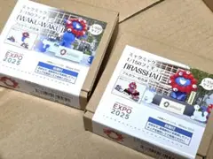 EXPO2025 大阪・関西万博会場 1/150スケールフィギュア 東西セット