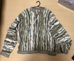 a*o様 Coogi ニットセーター Lサイズ グリーン系