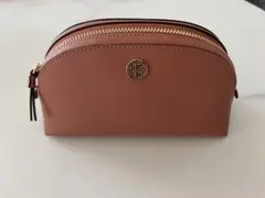 未使用品　TORY BURCH ポーチ ピンクベージュのサムネイル