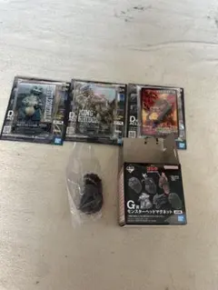 一番くじゴジラ 恐怪獣王列伝 D賞 アクレクト　G賞 モンスターヘッドマグネットのサムネイル