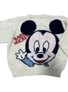 Disney Babies ミッキーマウス ニットセーター 95 レトロ