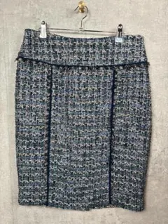 Brooks Brothers ひざ丈スカート タイト スエード XXL