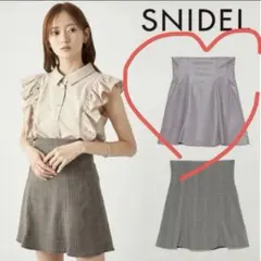 スナイデル snidel ハイウエスト ショートパンツ スカショーパン スカパン