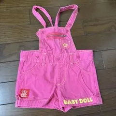BABY DOLL ピンク サロペット