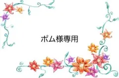ポム様専用ページです