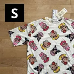サンリオ　日焼けキティ　日焼けマイメロ　日焼けクロミ　半袖Tシャツ　S プチ