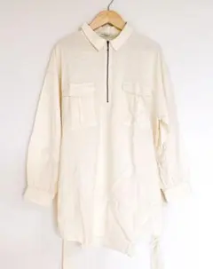 【新品未使用】アースミュージックアンドエコロジー　長袖　シャツ　ブラウス　フリー