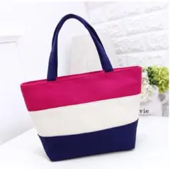 トートバッグ　エコバッグ　ハンドバッグ　レディース　手提げ　通学　ピンク　韓国