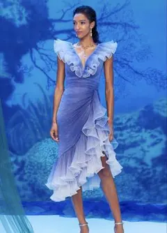 TADASHI SHOJI フリルドレス サイズ2