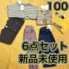6点 まとめて 100 新品 トップス ズボン 恐竜 ドクターイエロー 新幹線