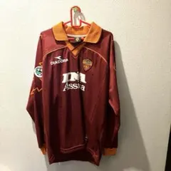ASローマ 1999中田　ユニフォーム　長袖Lサイズ