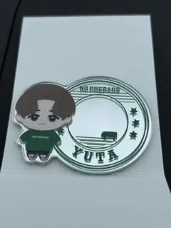 コムドット ノンプリ ランダムミラーステッカー B ゆうた