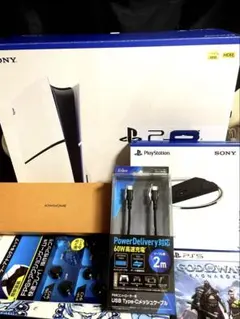 新型PlayStation5 slim CFI-2000A01ソフト＆付属セット