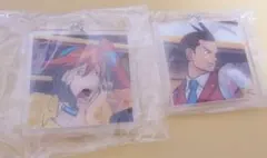 逆転裁判　動く！ダメージモーションキーホルダー　　希月心音　王泥喜法介