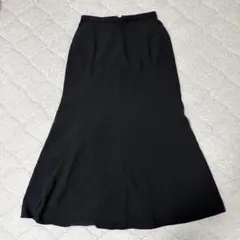 UNIQLO マーメイドマキシスカート M ブラック