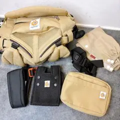 【極美品】 エルゴベビー 抱っこ紐 オムニ360 クールエア デザートベージュのサムネイル