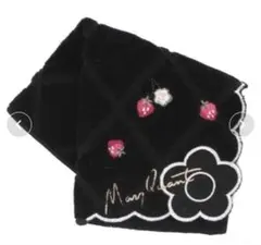 MARY QUANT マリークワント タオルハンカチ イチゴ柄 タグつき