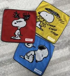 【極美品★】西川 PEANUTS スヌーピー タオルハンカチ まとめ売りのサムネイル