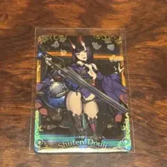 FGO fate ウエハース SR 酒呑 童子 スリーブ保管品 殺 アサシン
