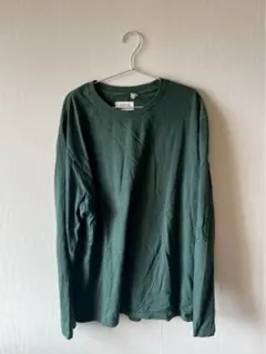ESSENTIALS ダークグリーン 長袖Tシャツ XL