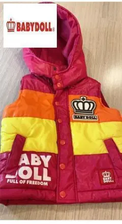 【最終値下げ】ベビードール　95 暖かい　可愛い　ベスト　95 時間限定値下げ