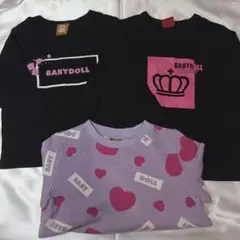 BABYDOLL ベビードール トレーナー セット