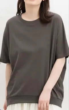 ハニーズ Honeys きれいめドルマンＴシャツ Mサイズ スミクロのサムネイル