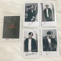 登坂広臣　OMI タワレコカフェ　トレカ　ステッカー　セット