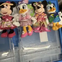 ミッキー・ミニー・ドナルド・デイジー ぬいぐるみセット