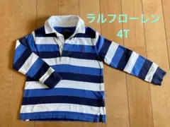 ラルフローレン ラガーシャツ 4T 長袖 男の子
