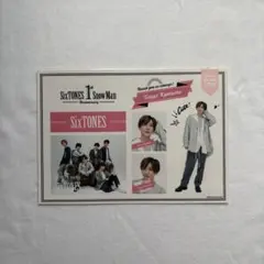 SixTONES 1st Anniversary ステッカーセット 京本大我のサムネイル